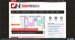 Desktop Screenshot of geeknewz.fr